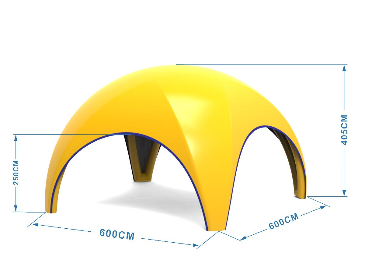 6M*6M Inflatable spider tent